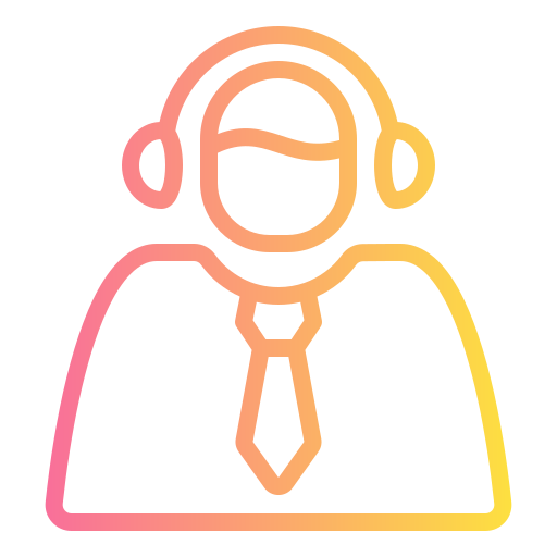 Customer support Generic gradient outline icon