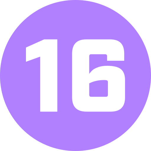 16 Generic color fill icon