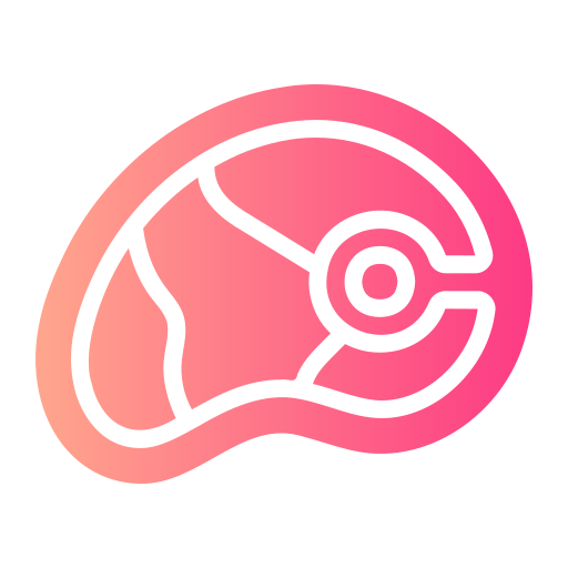 Meat Generic gradient fill icon