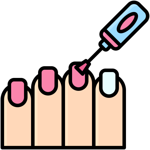Nail polish Generic color lineal-color icon