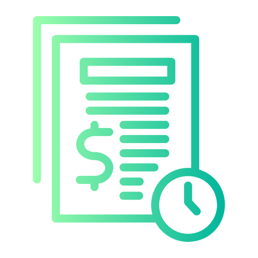 Pay Generic gradient outline icon