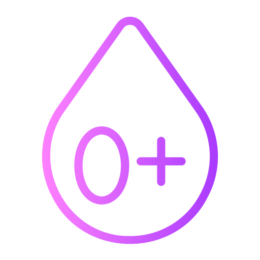 Blood type Generic gradient outline icon