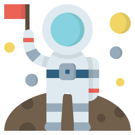 astronaut Surang Flat icon