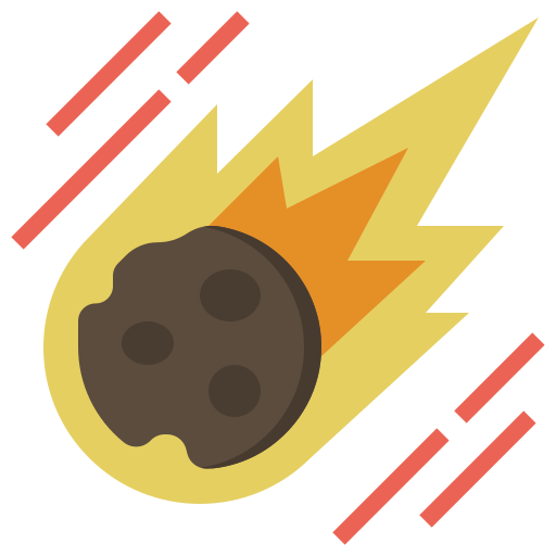 meteorit Surang Flat icon