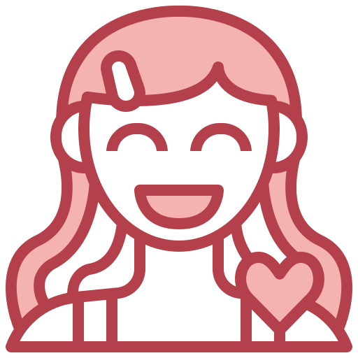 女の子 Surang Red icon