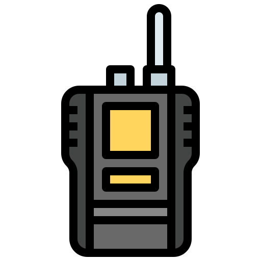 walkie-talkie Surang Lineal Color icono
