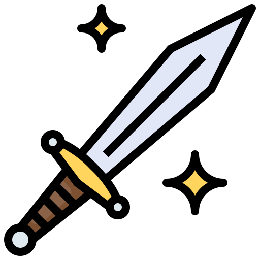 miecz Surang Lineal Color ikona