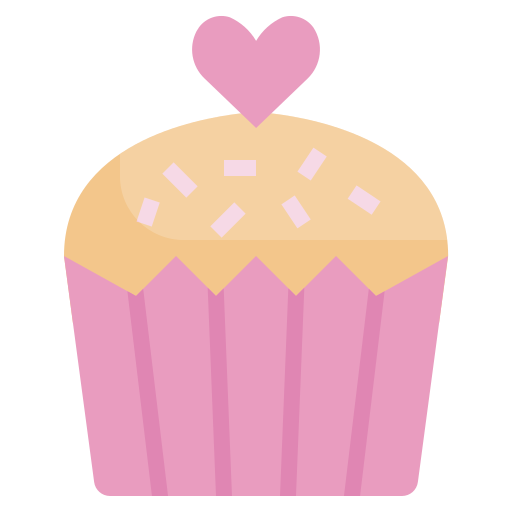 Cupcake Surang Flat icon