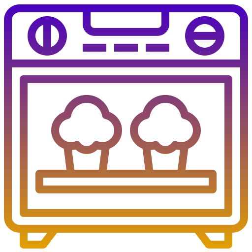 oven Generic gradient outline icoon