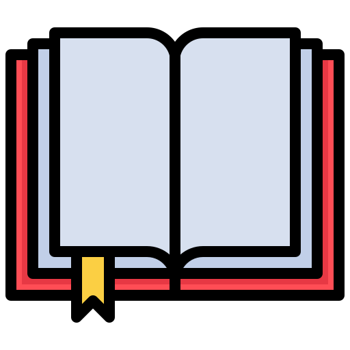 libro Generic color outline icono