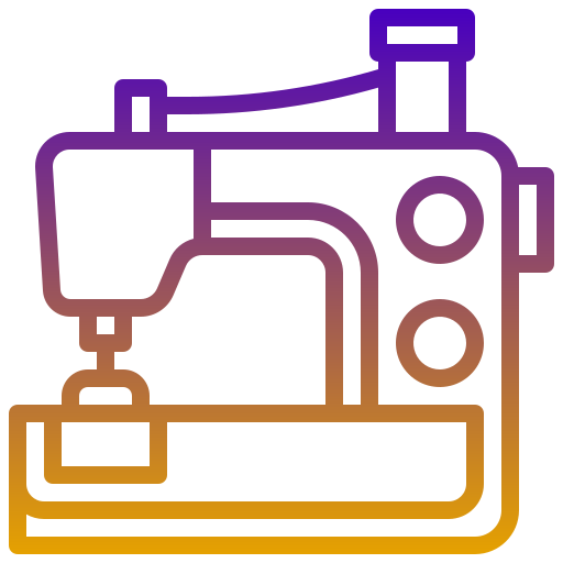Sewing machines Generic gradient outline icon