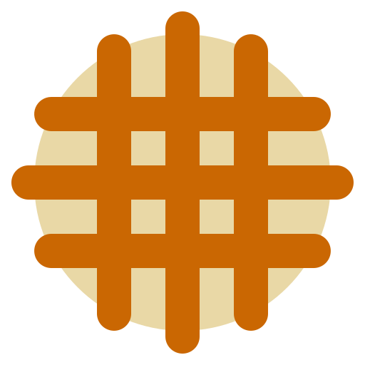 wafel Generic color fill ikona