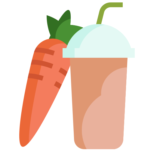 Морковь Generic color fill иконка