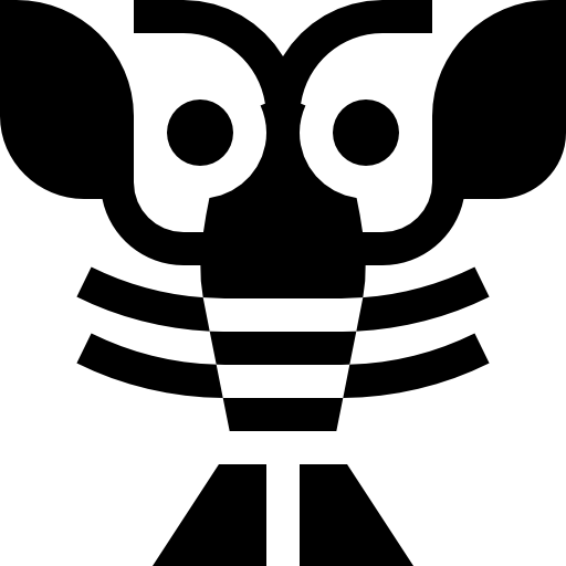 aragosta Basic Straight Filled icona