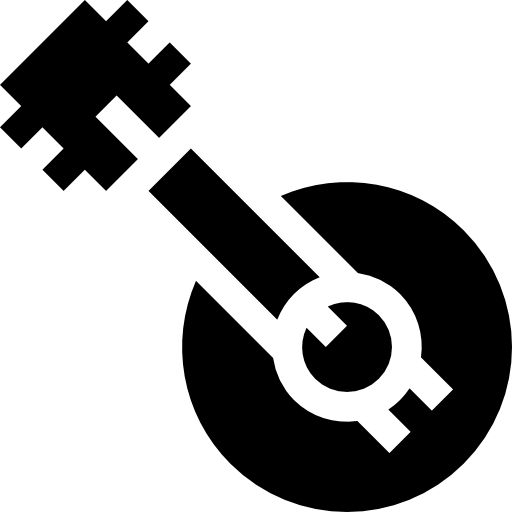 Banjo Basic Straight Filled icon