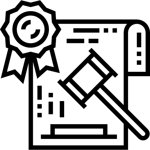 法 Detailed Straight Lineal icon