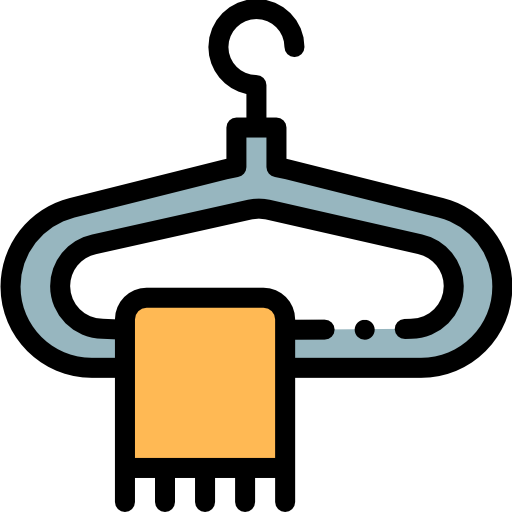 Hanger Detailed Rounded Lineal color icon