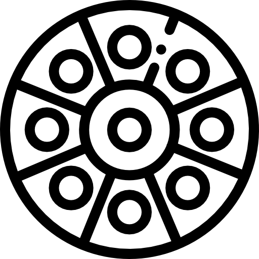 bobina Detailed Rounded Lineal icono