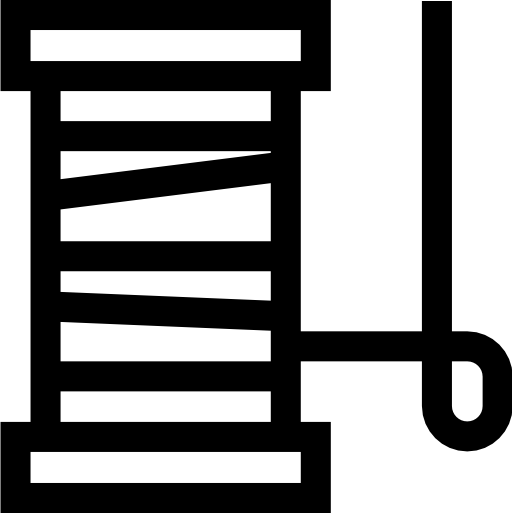 hilo Basic Straight Lineal icono