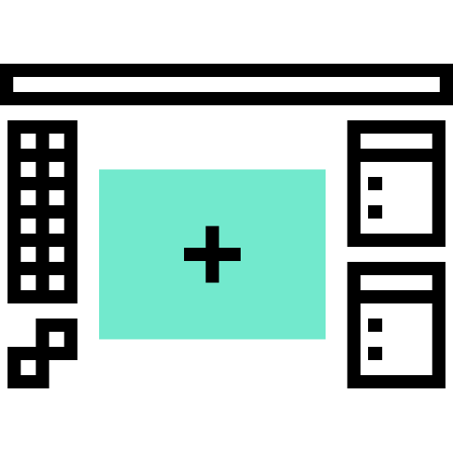 ソフトウェア Detailed Straight One Color icon