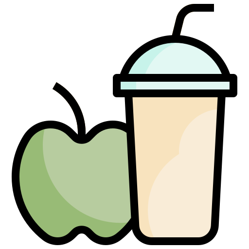 manzana verde Generic color outline icono