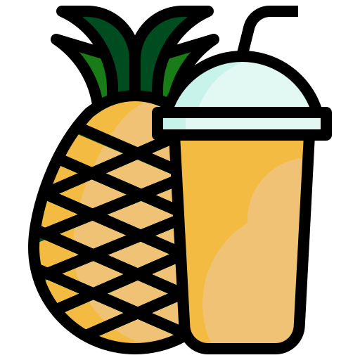 ananas Generic color outline icoon