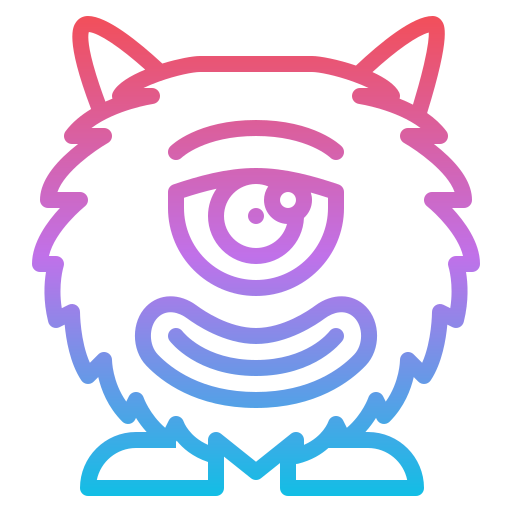 モンスター Iconixar Gradient icon