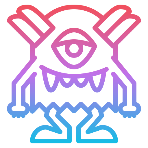 モンスター Iconixar Gradient icon