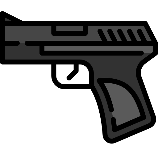 銃 Generic color outline icon