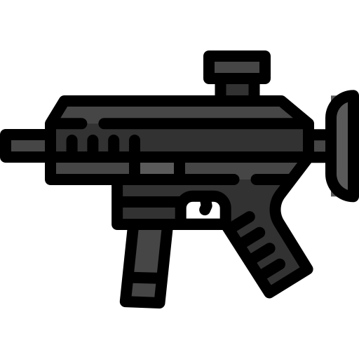 Пистолет Generic color outline иконка