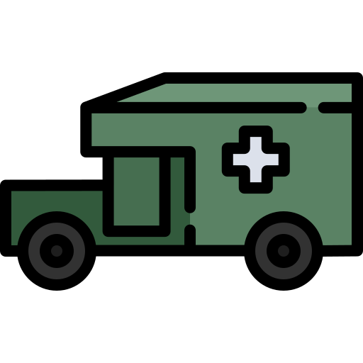 ambulancia Generic color outline icono