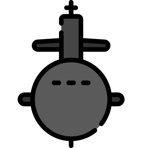 潜水艦 Generic color outline icon