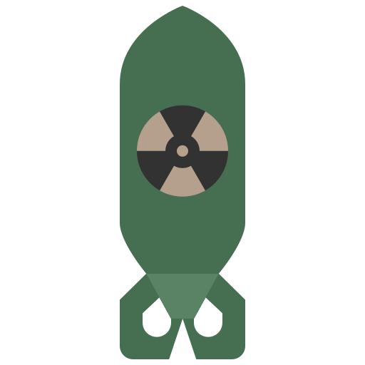 Bomb Generic color fill icon