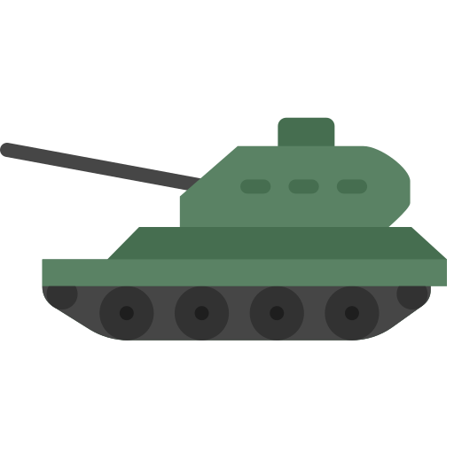 War tank Generic color fill icon