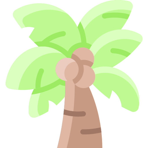 Coconut tree Vitaliy Gorbachev Flat icon