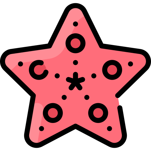 Starfish Vitaliy Gorbachev Lineal Color icon
