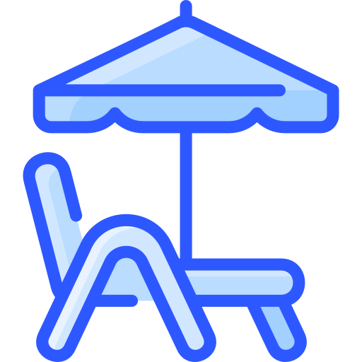 parasol Vitaliy Gorbachev Blue Icône
