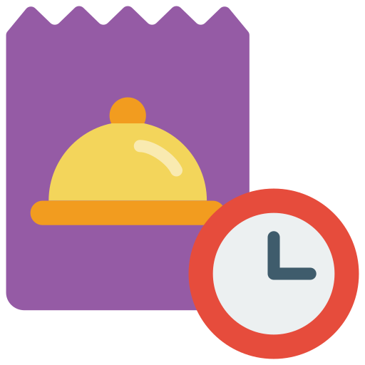 Food delivery Basic Miscellany Flat icon