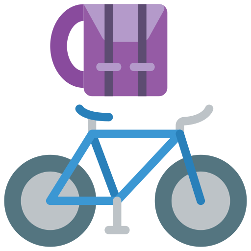fahrrad Basic Miscellany Flat icon