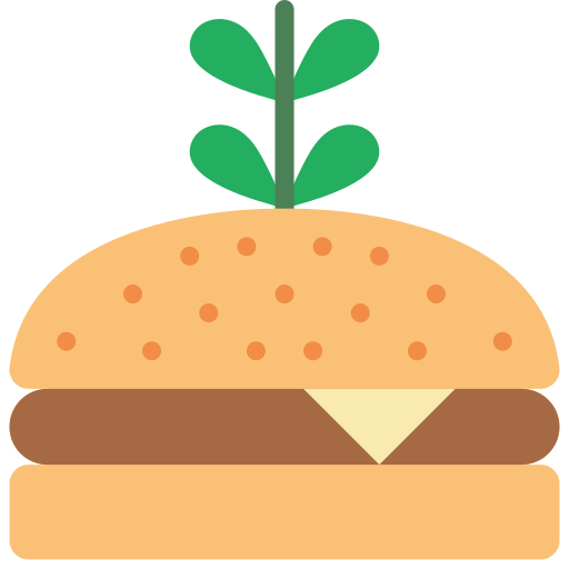 バーガー Basic Miscellany Flat icon