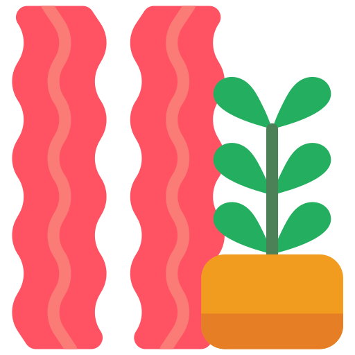 Bacon Basic Miscellany Flat icon