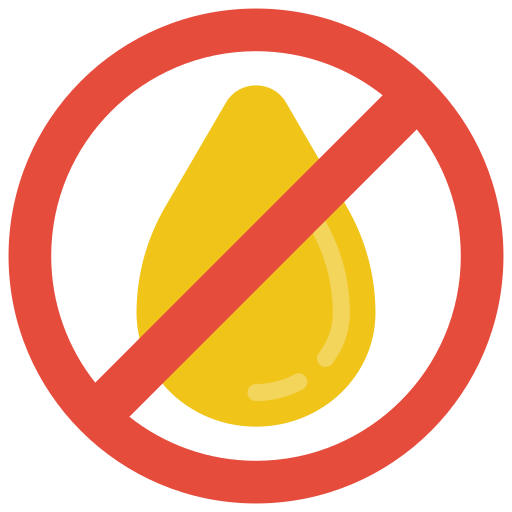 Palm oil free Basic Miscellany Flat icon
