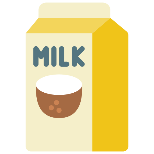 leche de coco Basic Miscellany Flat icono