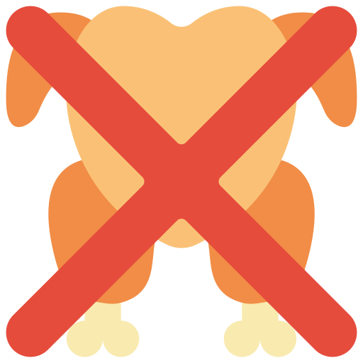 No chicken Basic Miscellany Flat icon