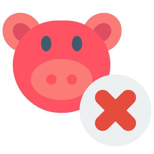 豚肉なし Basic Miscellany Flat icon