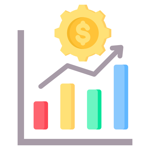 Business growth Generic color fill icon
