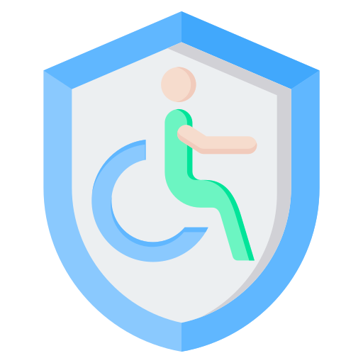 Disability insurance Generic color fill icon