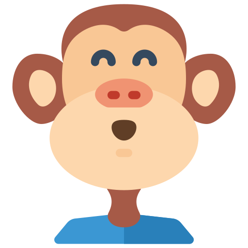 類人猿 Basic Miscellany Flat icon