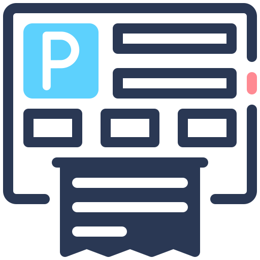 Parking fee Generic color lineal-color icon