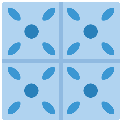 azulejos Basic Miscellany Flat Ícone